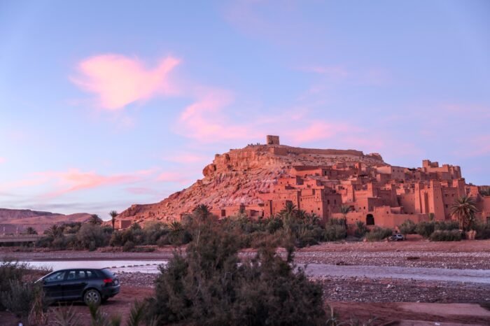 Discover Kasbah Telouet & Kasbah Ait Ben Hadou in one Day Trip from Marrakech.